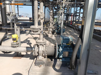 山東客戶一批磁力泵40臺完成調(diào)試